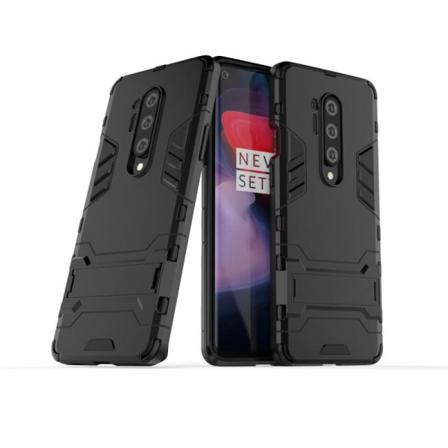 OnePlus 8 Pro Støtsikker veske med Kickstand ThinArmor Black