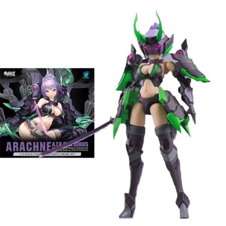 Mobile Suit Girl 1/12 ARACHNE 2.0ATK GIRL SARJA Anime Action Figuuri Assembly Mall Lelut