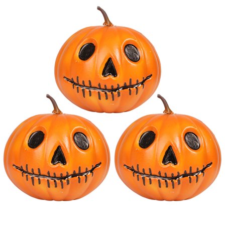 Halloweenpumpa Dekorationer 3-pack