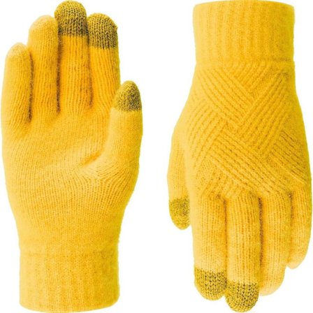 Naisten kosketusnäyttökäsineet, naisten fleecevuoratut talvihanskat, lämpimät mokkanahkahanskat turkisreunuksilla tytöille lahjaksi