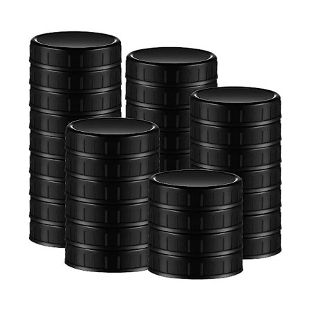 Plastlock för burkar med gummipackning, ersättningsplastlock för burkar, konserveringsburkar och mer