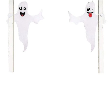 Halloween Henge-spøkelser Søte Flygende Spøkelse Tre-klemmer