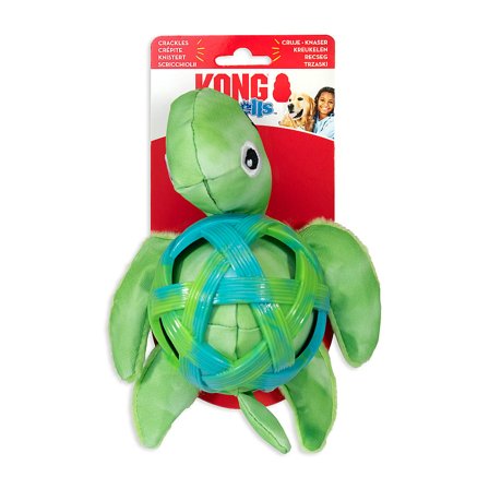 Kong Sea Shell Turtle Turtle M/L Ø10 cm, Tøj & Bolig, Dyrelegetøj, Hundelegetøj