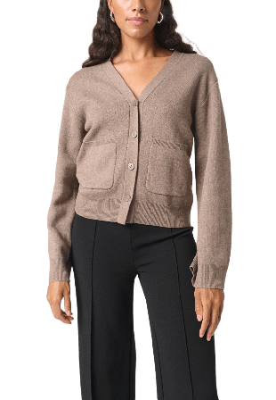 Soaked In Luxury SLCalisa Cardigan Tröjor Dam Brun XL