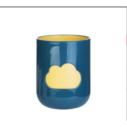 Muste Vihreä-Vapaasti seisova muotoilu Ympäristöystävällinen Pilvet Kurlaushuone Pohjoismainen Minimalistinen Pari Hammasharja Kuppi Kotitalous Vesi 