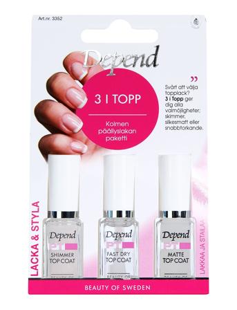 3 I Topp Se/Fi Neglepleie Nude Depend Cosmetic*Betinget Tilbud