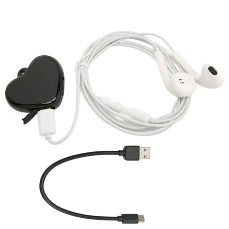 Intelligent HD Støyreduksjon Stemmekontroll Loop Cover Opptak Mini MP3 Opptaker 8GB