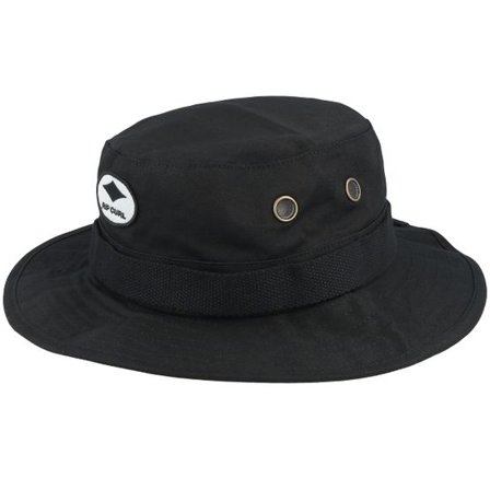 Rip Curl - Svart bucket Hatt - Quality Products Wide Brim Hatblack Bucket @ Hatstore
