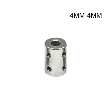 Stålstiv akselkobling 4MM-4MM