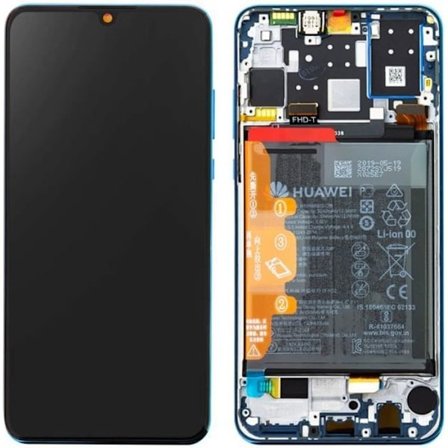 Full Block - Huawei - P30 Lite - LCD Touchscreen - 3340 mAh Battery - Original Blue