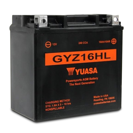 Batterie AGM Yuasa Série GYZ – Recherche par Moto