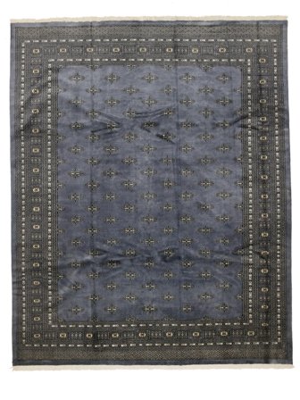 Médaillon Grand Boukhara 2Ply Tapis 242X301 Laine