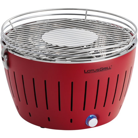 LotusGrill G 340 Hiiligrilli 34 cm, punainen, Ruoanlaitto & grillit