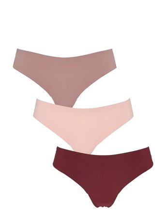 Missya | Seamless String W Lace 3-Pack | S