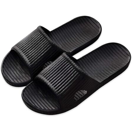 Suojakumisaappaat, kylpyhuoneeseen tai sisäkäyttöön, liukumattomat, mustat (40-41)