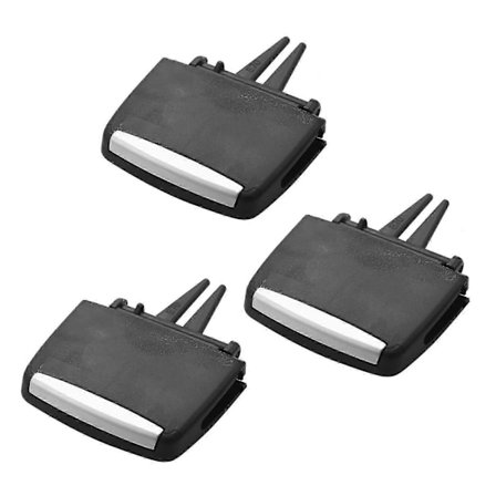 3X lämplig för X5 E70 06-13 X6 E71 A/C Luftkonditionering Ventilationsgaller Flik Clip Reparationssats