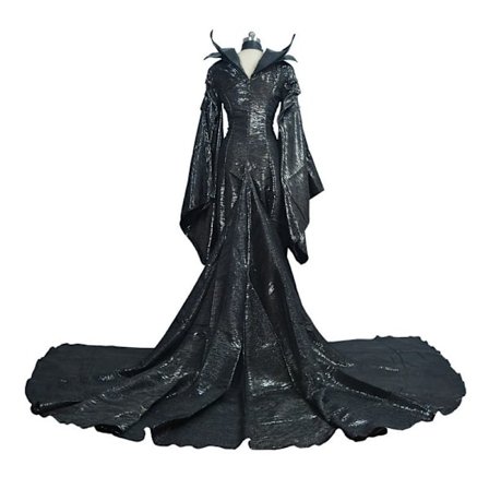 Onda drottning cosplay outfit dam fancy dress vuxen deluxe Maleficent kostym kvinnor Halloween fest cosplay kostym hatt