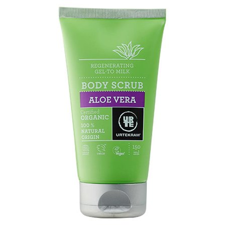 Urtekram Body scrub Aloe vera øko 150 ml, Skincare, Kropspleje, Scrub