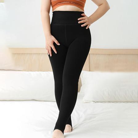 Kvinnor Med Elastiska Midja Kompressionsbyxor Enfärgade Leggings