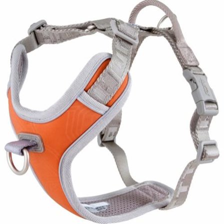 Hurtta Venture No-Pull Sele, Orange - 40-45cm
