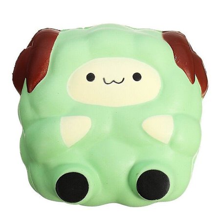 Squishy Jumbo Får Lamm 12 cm Söt Mjuk Slow Rising Collection Presentdekorleksak