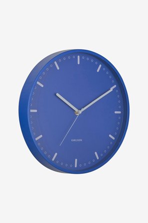 Karlsson - Veggklokke Cool Retro - Blå - Veggklokker & bordklokker - Fra Homeroom
