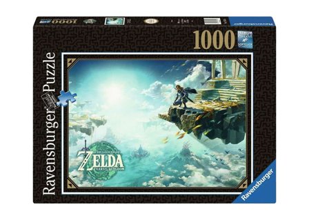 The Legend of Zelda: Tears of the Kingdom Jigsaw Puzzle Cover Art 1000 Bitar
