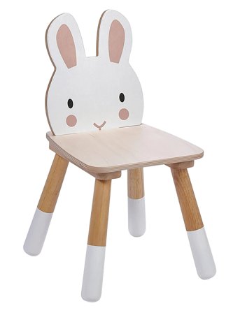 Children's Furniture - Rabbit Chair Patterned Tender Leaf
