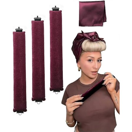 Varme-fri Hårruller til Natlige Krøller Blowout-stave Pandebånd Ingen Varme Krøller Hårruller til Kort Hår Stylingværktøjer