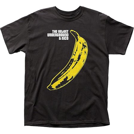 Svart The Velvet Underground and Nico T-shirt