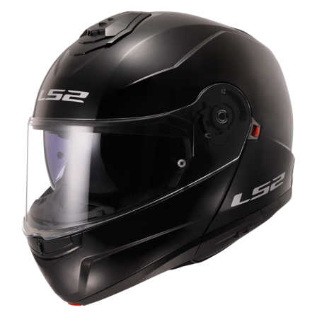 LS2 FF908 Strobe II Modular Helmet Glossy Black L