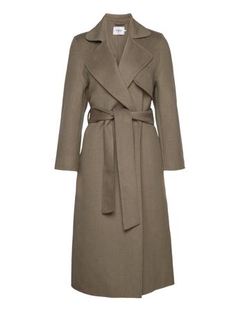 Tola Coat Outerwear Coats Winter Coats Khakigrön Stylein