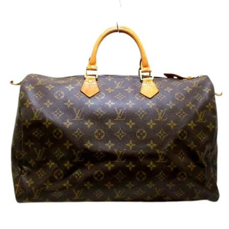 Louis Vuitton Vintage, Pre-owned Canvas Speedy Bruin, Heren, Maat:ONE Size