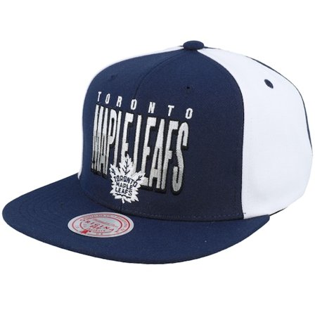 Mitchell & Ness - NHL Azul snapback Boné - Toronto Maple Leafs Billboard 2 Navy/White Snapback @ Hatstore