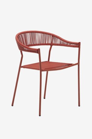 Kave Home - Käsinojalliset tuolit Futadera, 4/pakk. - Ruskea - Ruokapöydän tuolit - - Homeroom