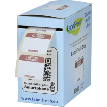 ETIKETT LABELFRESH THURSDAY