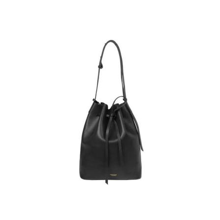 Stolbjerg Copenhagen, Bucket Bag Zwart, Dames, Maat:ONE Size,leer