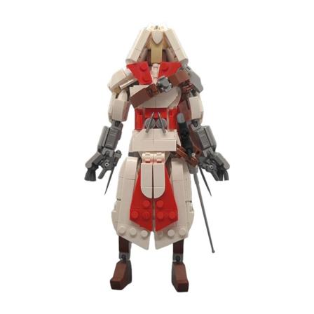 Spel Karaktärer Mördare Ezio Brotherhood Building Blocks Set Anime Action Figurer