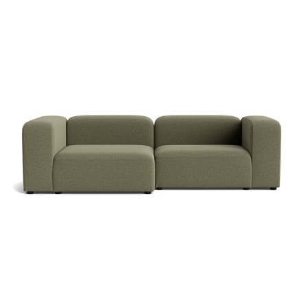 Milo chaiselong sofa, venstrevendt | 260cm - Nordic Grøn - 260x130x72 - Sofa, chaiselong