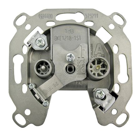 Televes 523211 Uttak med klemme, Strømbrytere & vegguttak