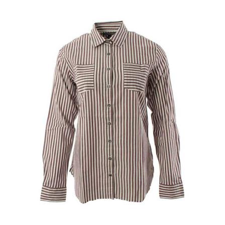 Tommy Hilfiger overhemd maat , Bruin , Dames , Maat: S