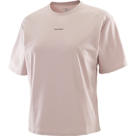 Salomon - Premières couches hauts pour femme Trackline Ss Tee W - Etherea - 2XL