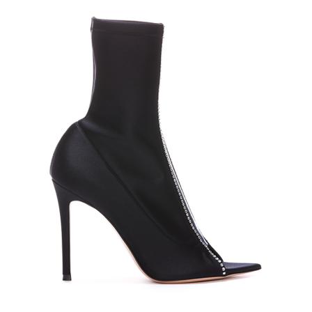 Gianvito Rossi Støvler With Heel Black Sort, Dame, Størrelse: 40 EU