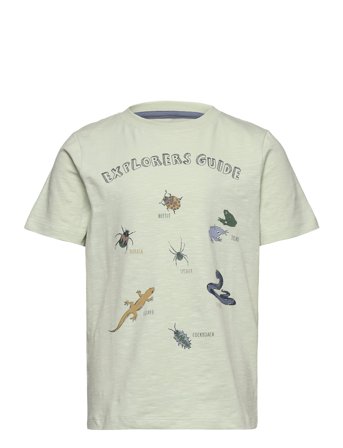 T-Shirt Ss Green Minymo