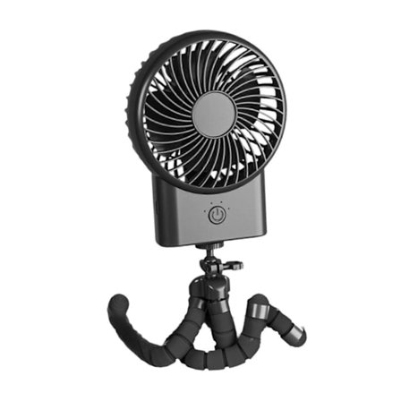 Octopu Fläkt och Praktisk Fläkt för Utomhus- och Inomhusresor Lägenhet vit