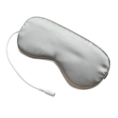 Elektrisk Varm Dampende Øyemaske Natt Søvnmaske Varm Kompress Øyelapp Natt Søvnmaske Avslapningsmaske Tape~04285