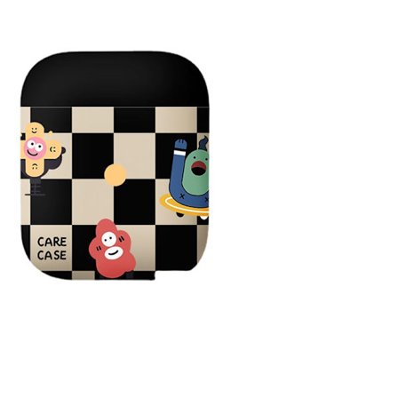 Airpods 1/2 silikonhörlursfodral-monsterbräda