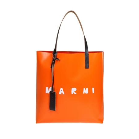 Marni, torba na zakupy Pomarańczowy, Kobieta, Rozmiar: ONE Size
