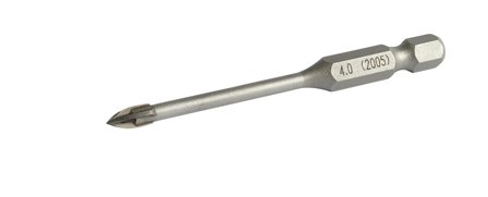 Ironside 202169 Kakelborr 4-skär, 750-2000 rpm Ø4x70 mm, Borra & mejsla