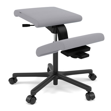 Varier Furniture Wing - Grey Polyester - Black base